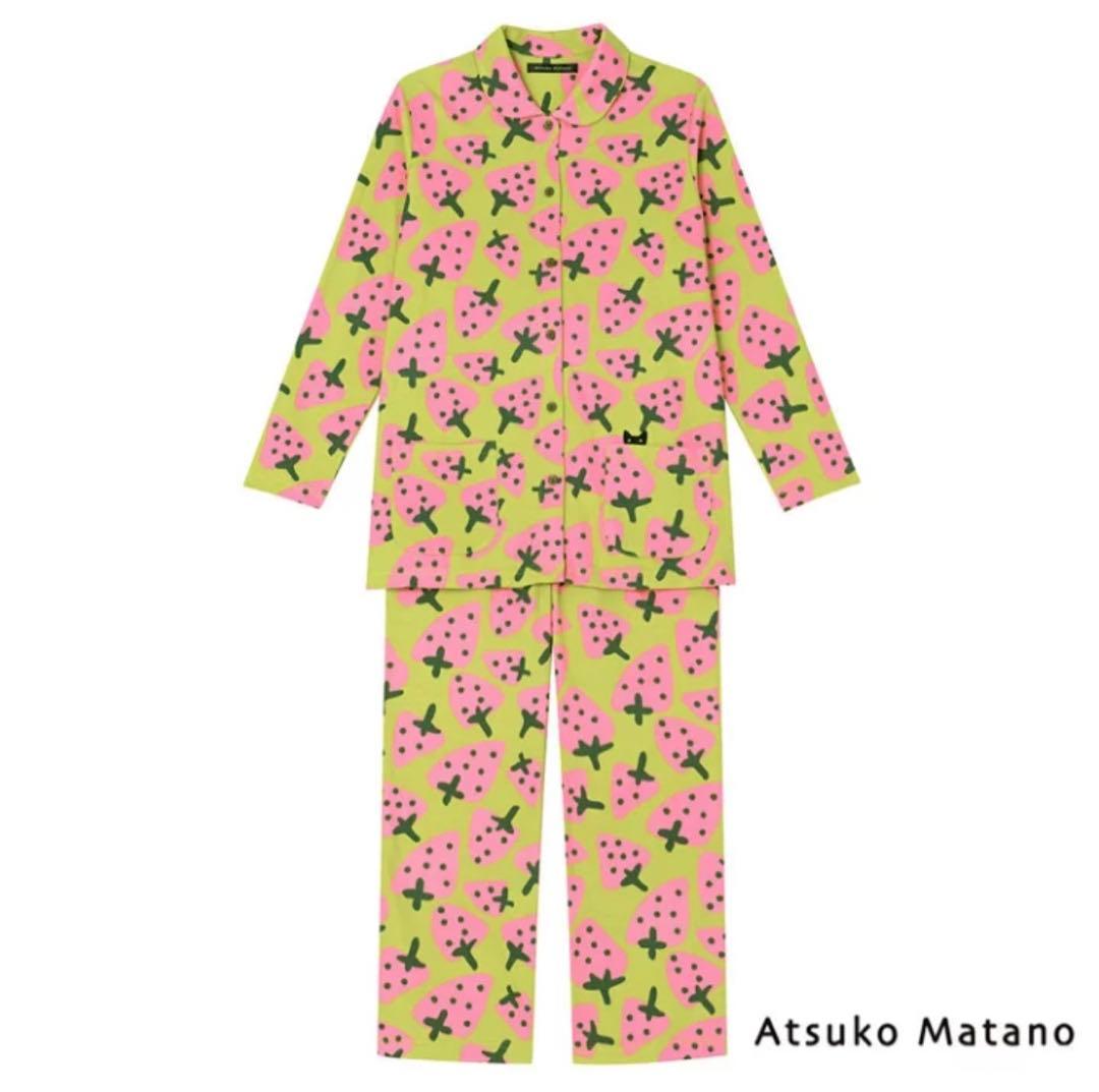 マタノアツコ　パジャマ　新品未開封　マタノアツコ　パジャマ　サイズM いちご