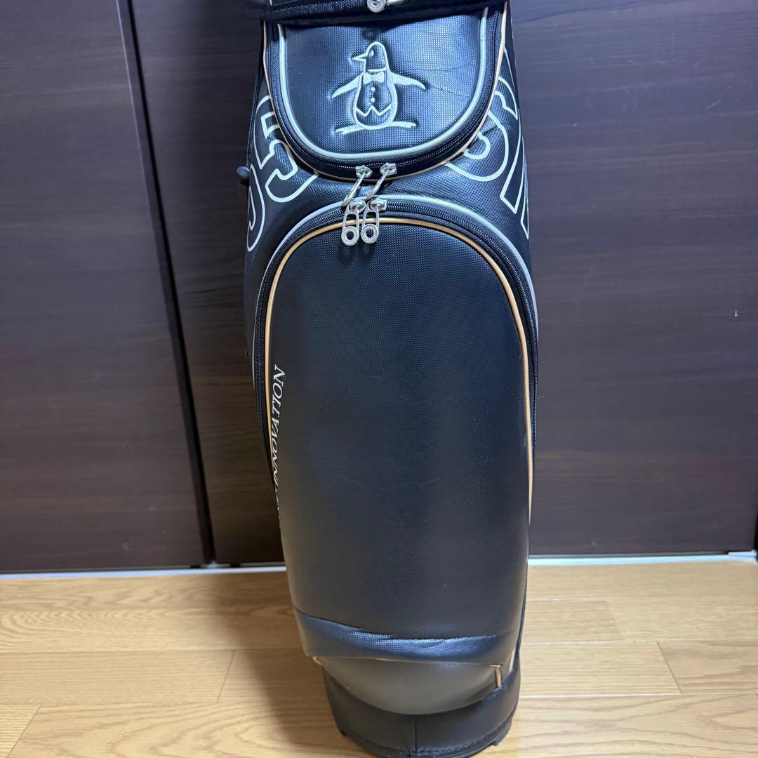 Munsingwear キャディバッグ ゴルフバッグ 黒 1955年設立