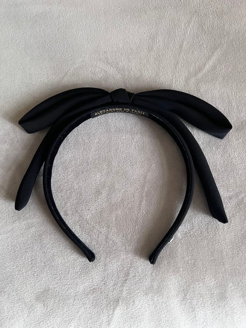 ALEXANDRE DE PARIS アレクサンドルドゥパリ リボンカチューシャ