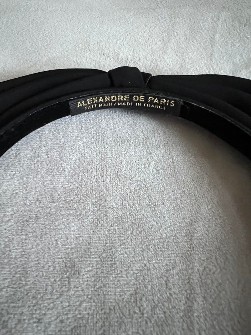 ALEXANDRE DE PARIS アレクサンドルドゥパリ リボンカチューシャ