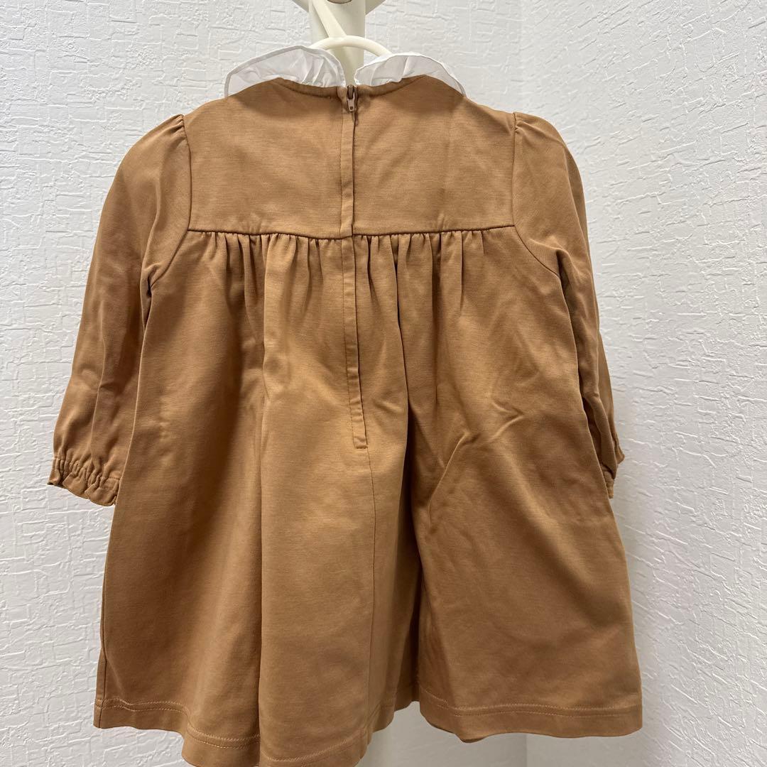 【美品】familiar ワンピース 90