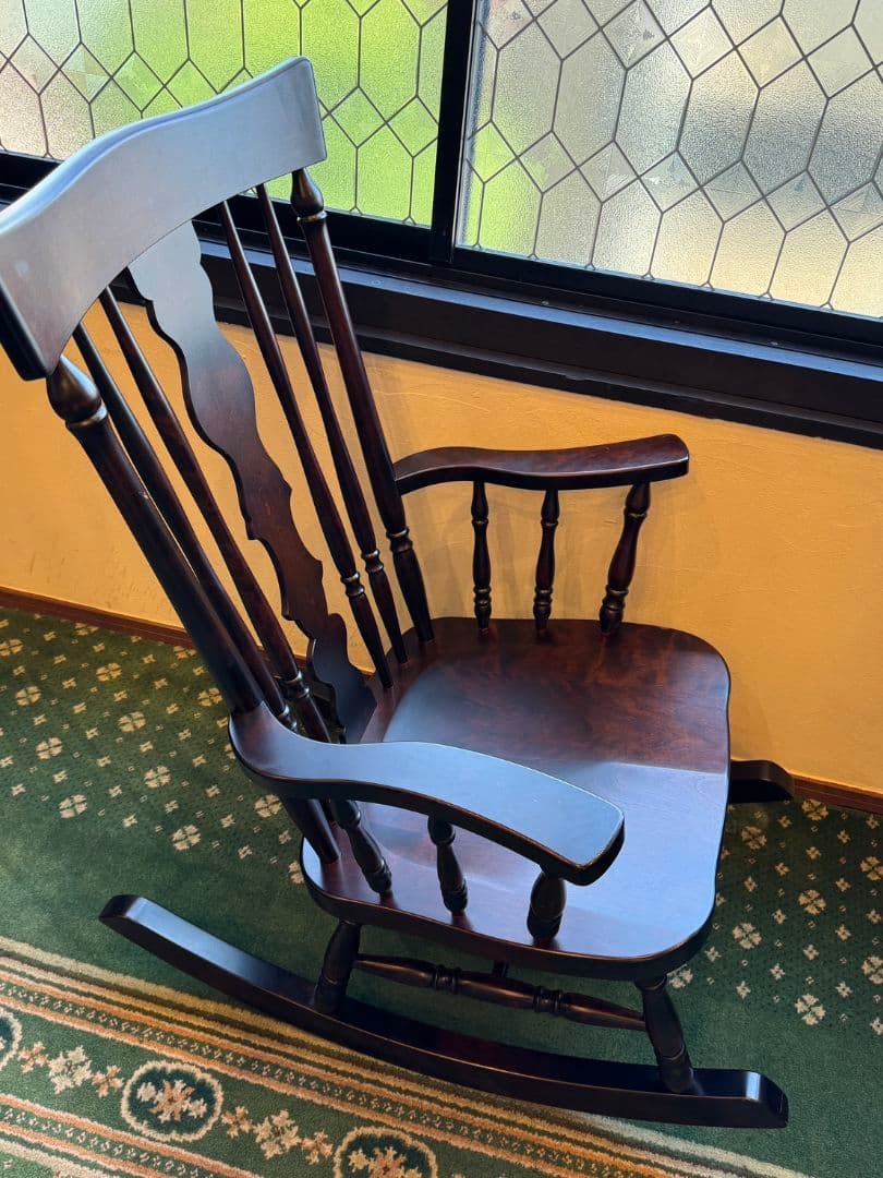 飛騨産業 木製 ロッキングチェア 椅子 アンティーク レトロ インテリア