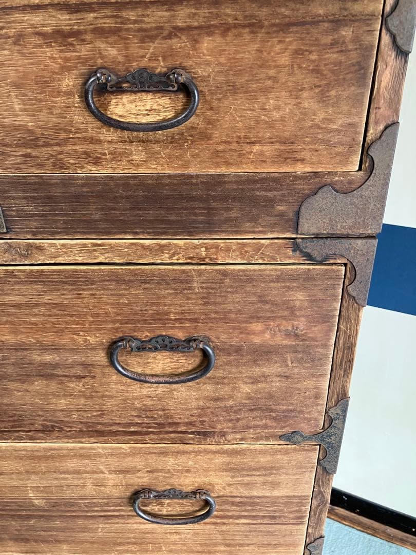 和箪笥 9引き出し ナチュラルウッド