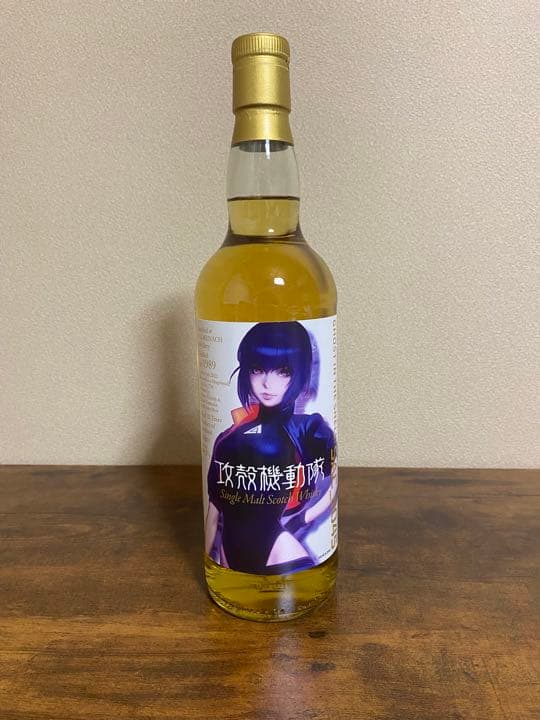 【値下】Balmenach 1989 攻殻機動隊　草薙素子ラベルウイスキー