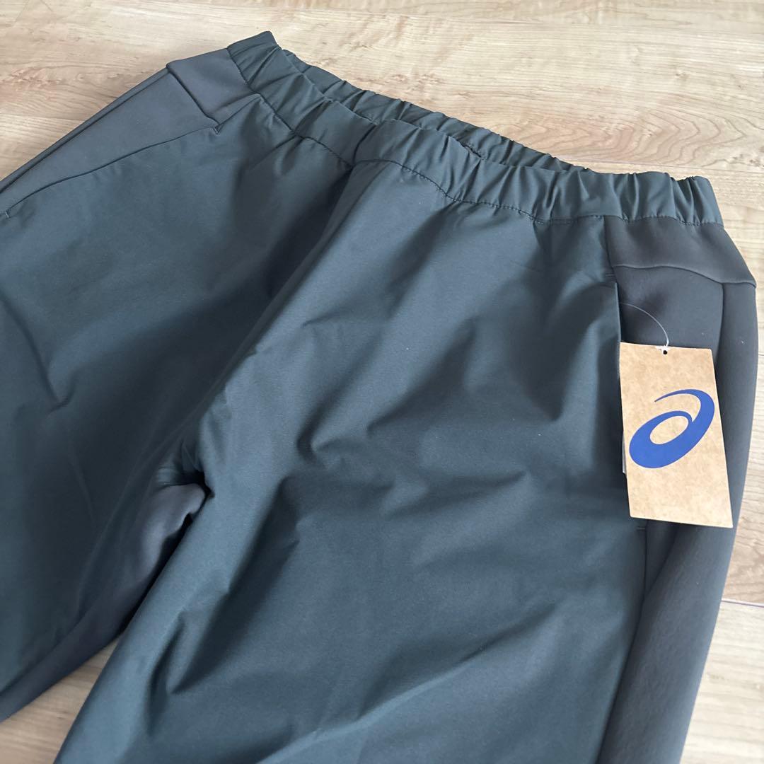 新品　アシックス　メンズ　ハイブリッドジャージジャケットパンツ　カーキ　L