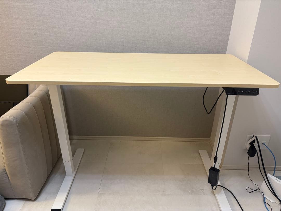 【値下げ中！！！】SANODESK 電動昇降式デスク E150 120×60