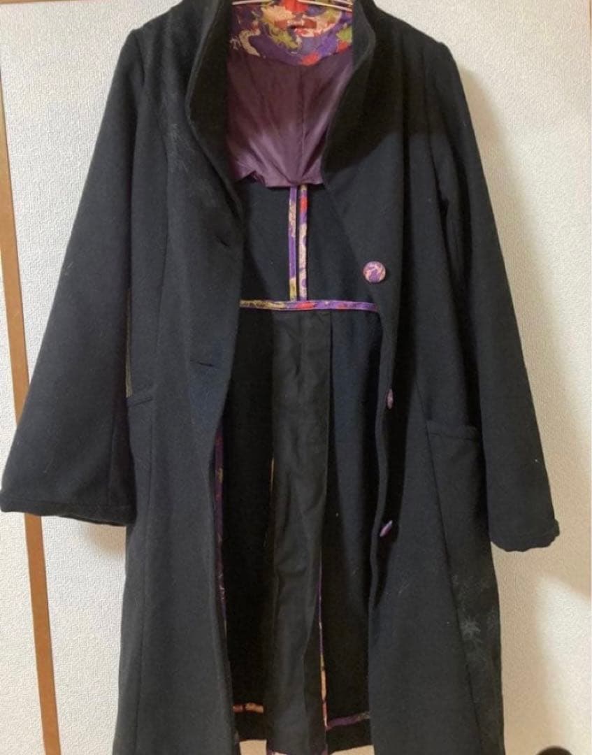 gouk 和柄ロングコート