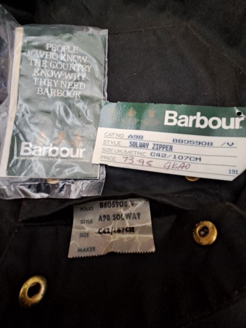 極美品 88年製 SOLWAY ZIPPER C42 ソルウェイジッパー