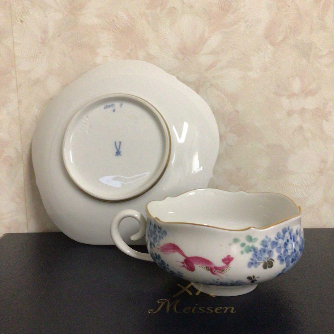 マイセン　ミッドサマーナイトドリーム　真夏の夜の夢　ティーセット