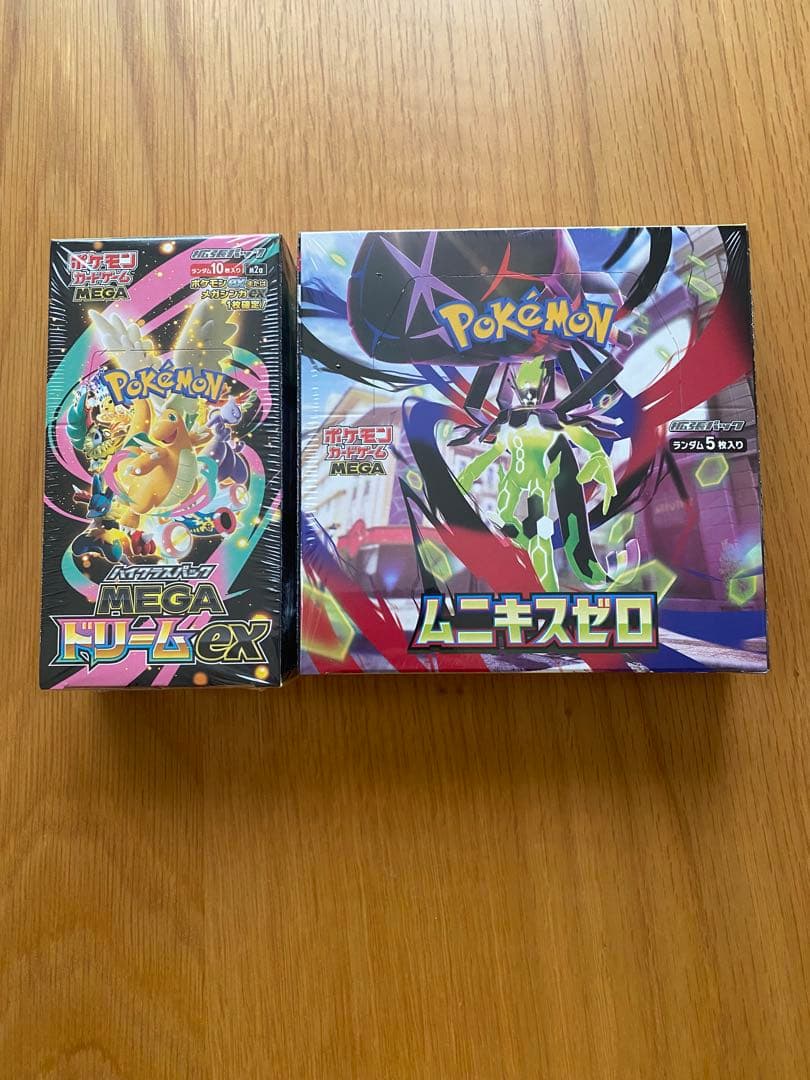 megaドリームex ムニキスゼロ　ボックスシュリンク付き