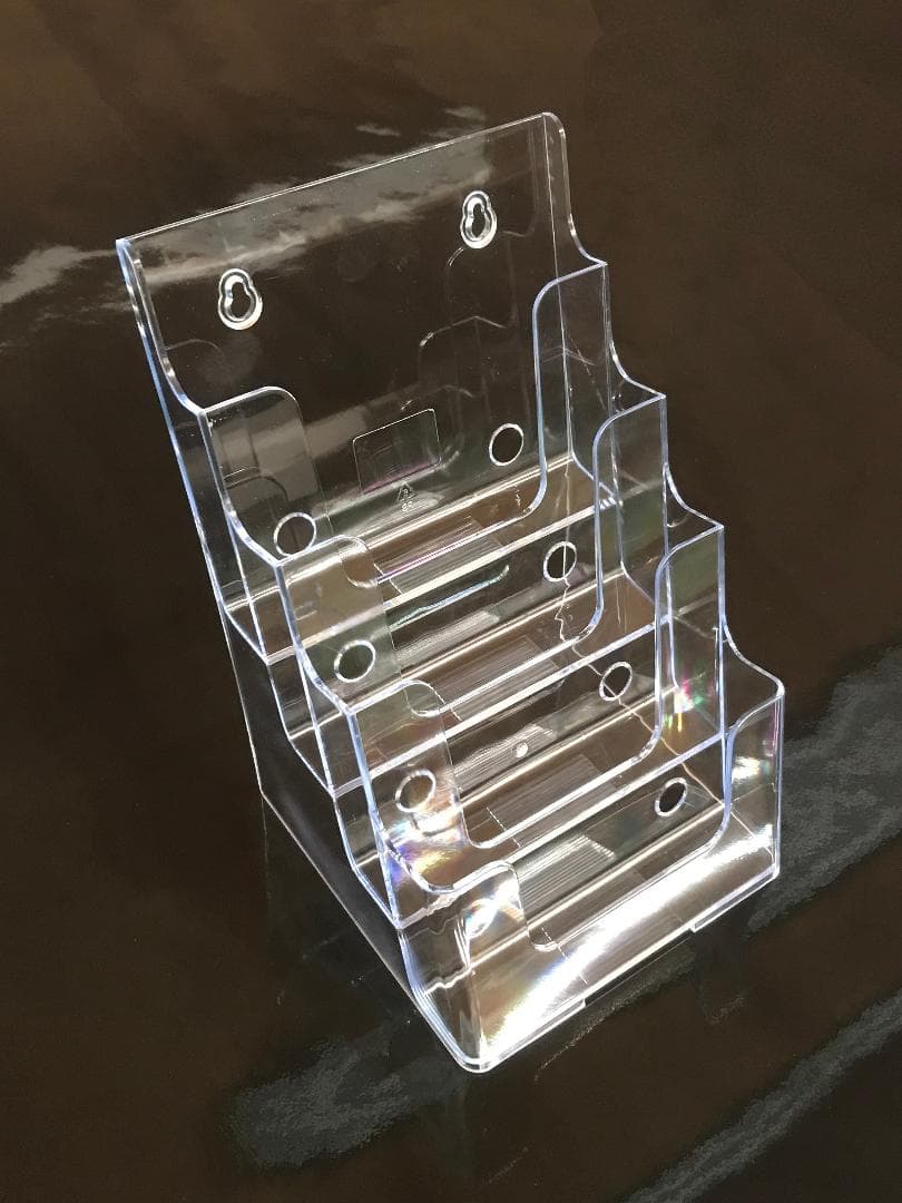 卓上カタログスタンド　4段・2段　2種セット　Ａ5サイズ