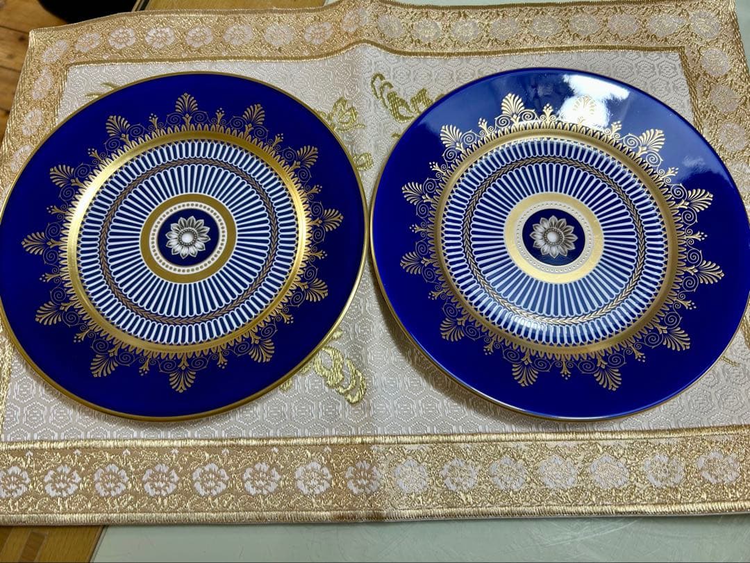 ウェッジウッド　アンセミオンブルー　20cm皿2枚セット