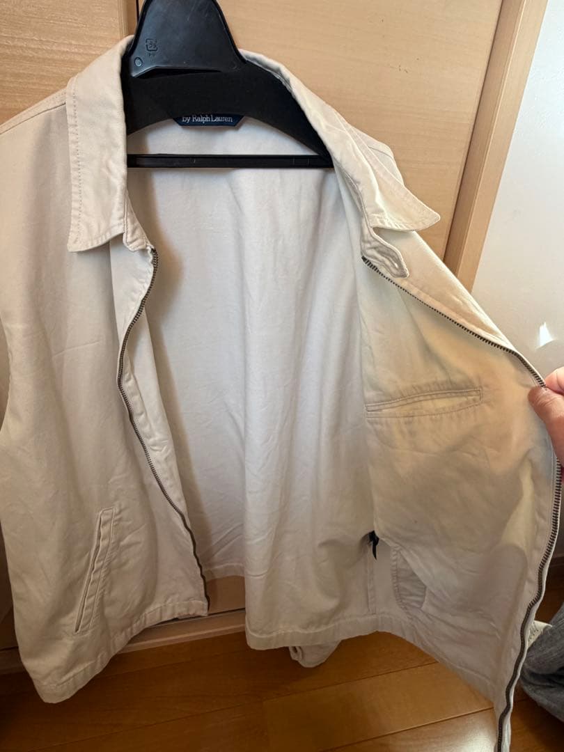 チーズ　Polo Ralph Lauren ベージュ スイングトップ　L