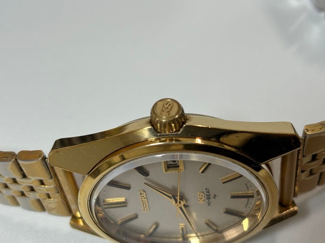 SEIKO キングセイコー 4502-7001 メンズ 手巻き HI-BEAT