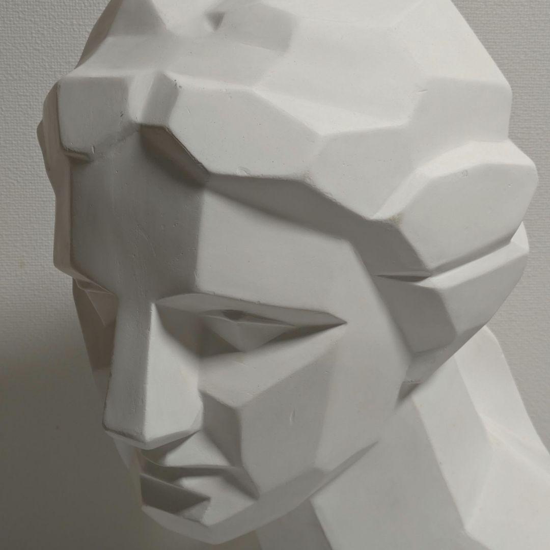 【美品】 ミロ島ヴィーナス 胸像　石膏像（面取り）