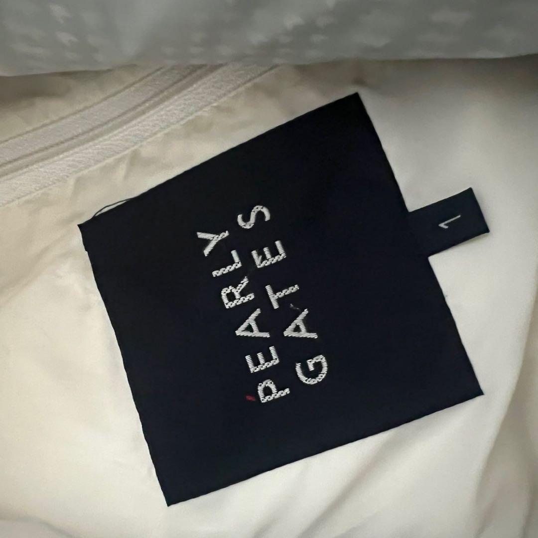 パーリーゲイツ　ダウンジャケット　2way 千鳥柄　中綿　レディース　M ゴルフ