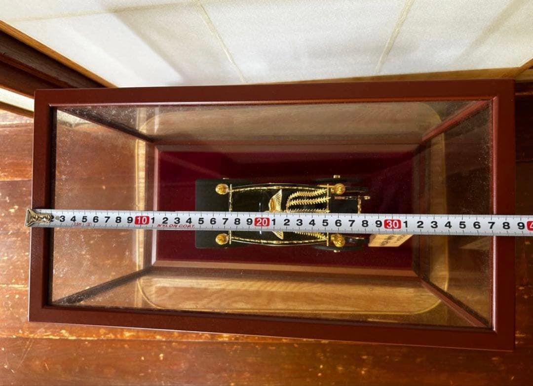 セール【美品・認定書付】天皇陛下の御料馬車 御料儀装車一号 ガラスケース付き