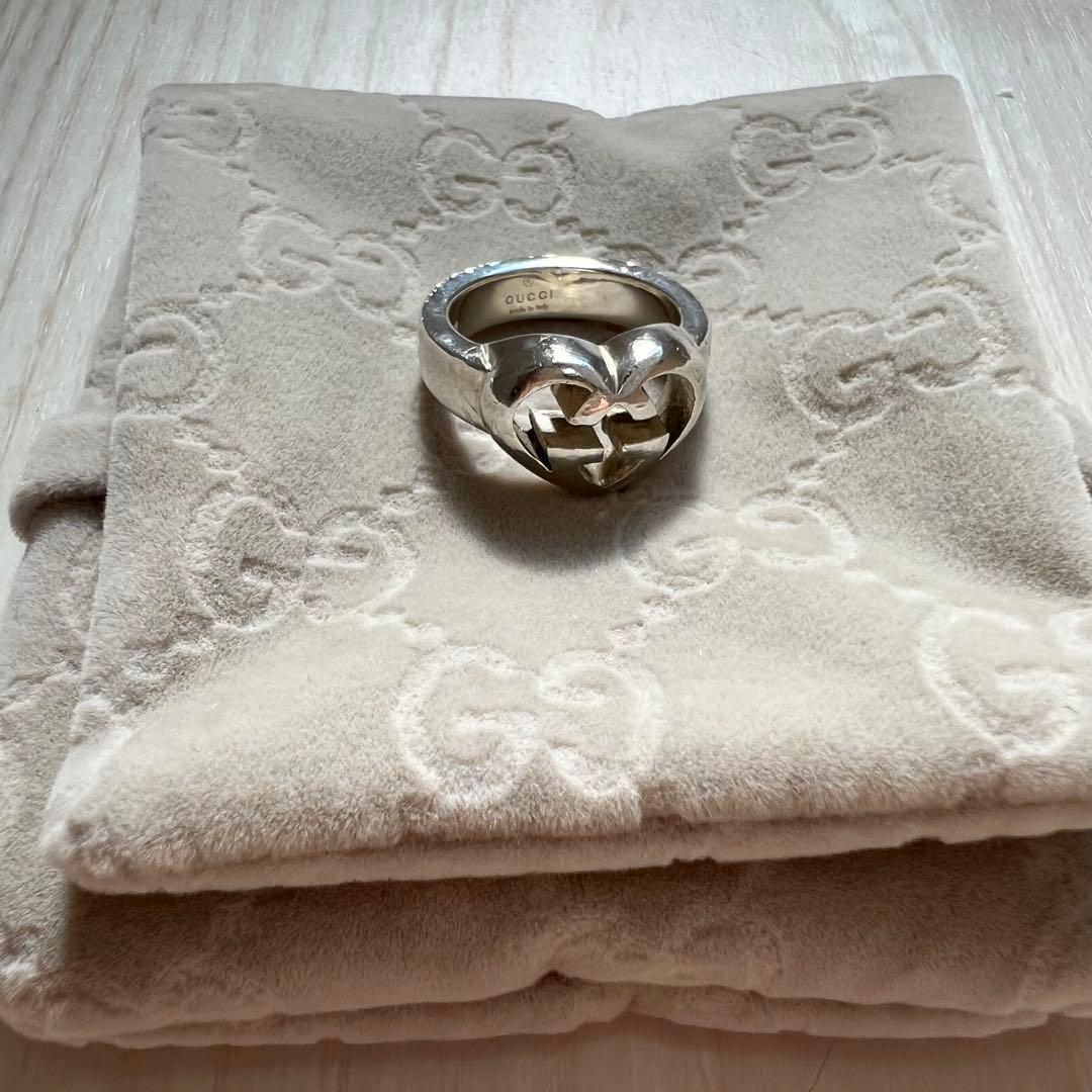 グッチ ラブリーハート リング 9号
