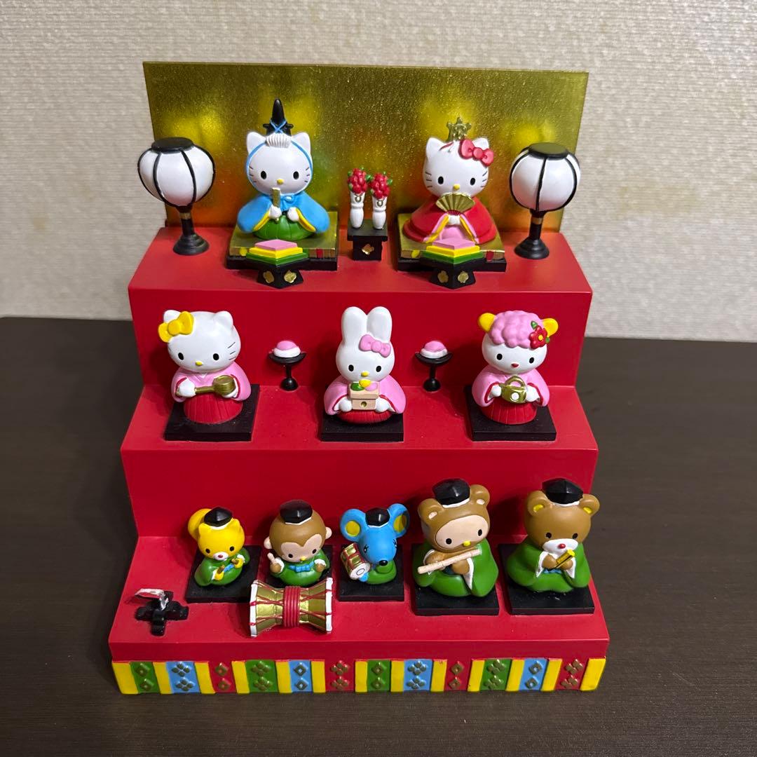 サンリオ　ハローキティ　フィーフィー　ひなまつり　ひな人形　2002年　訳あり