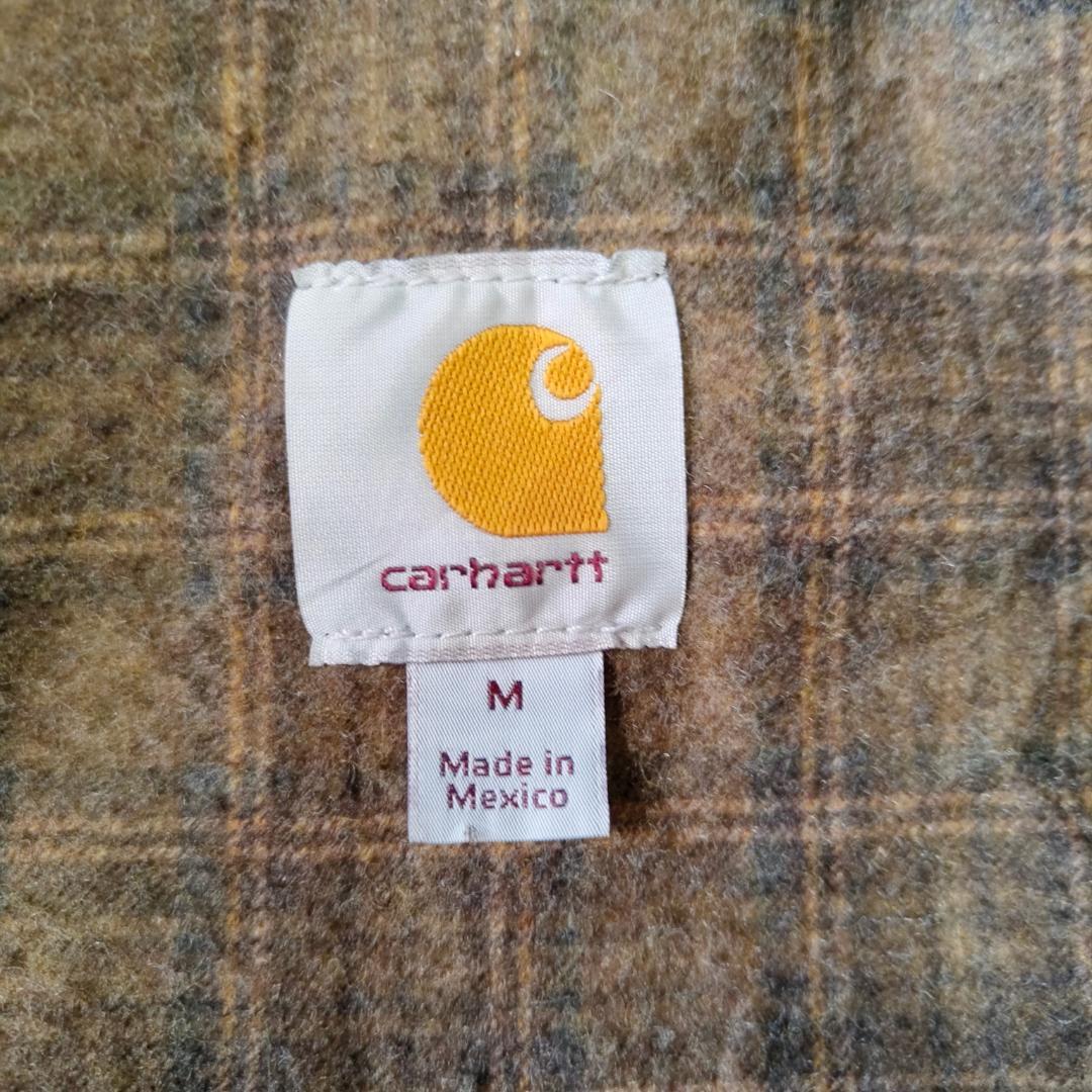 カーハート デトロイトジャケット ダークブラウン J97 DKB 企業ロゴ 刺繍