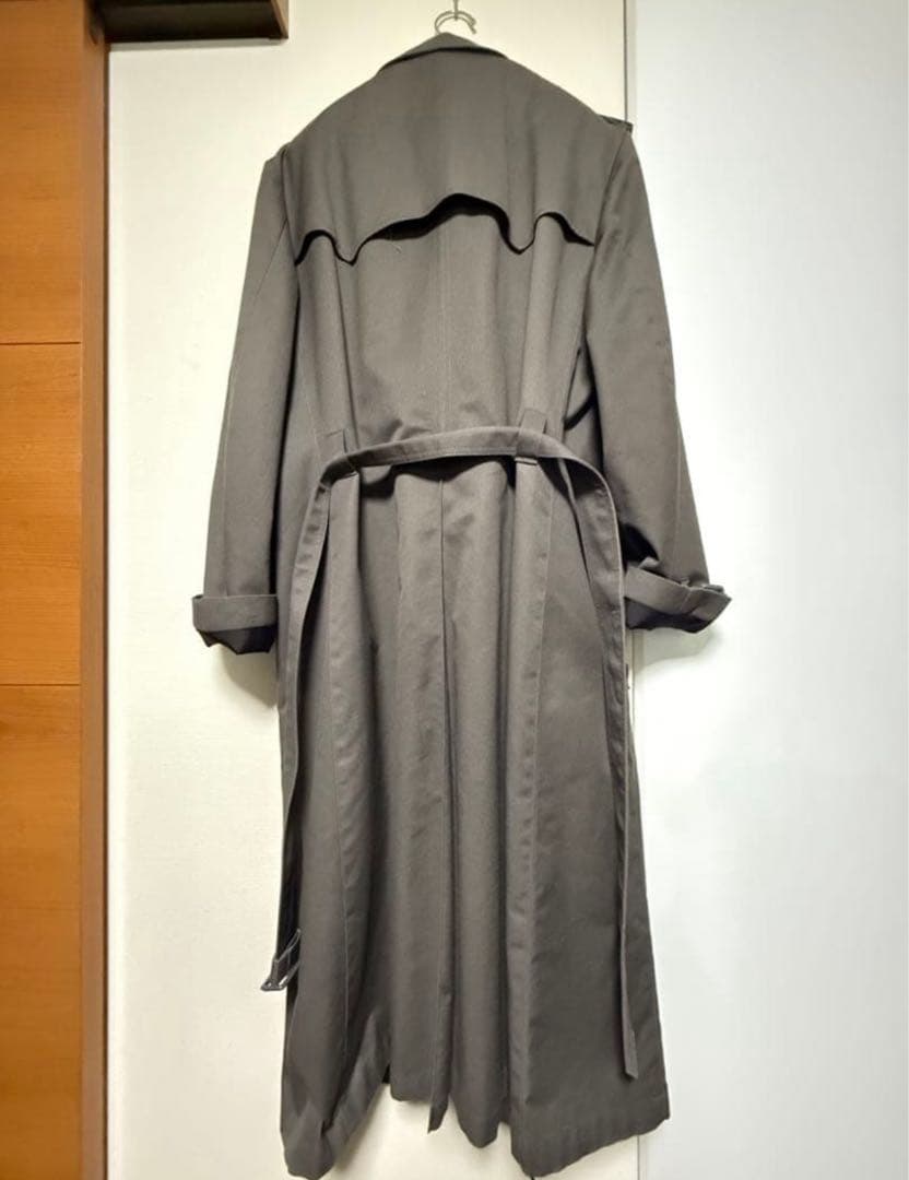 Christian Dior 80sトレンチコート グレー 映画使用
