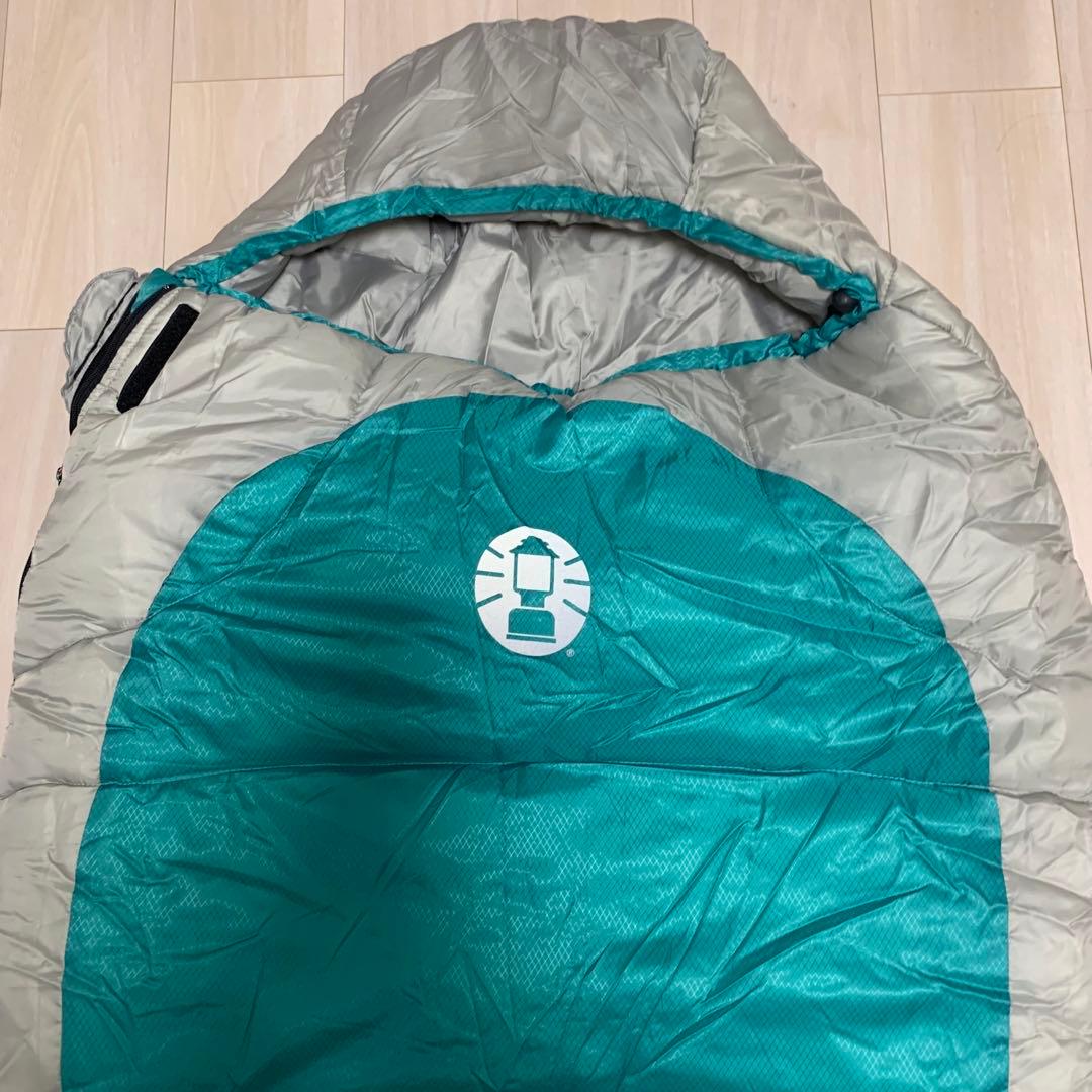 美品　コールマン エクストリームウェザーマミー スリーピングバッグ 寝袋　セット