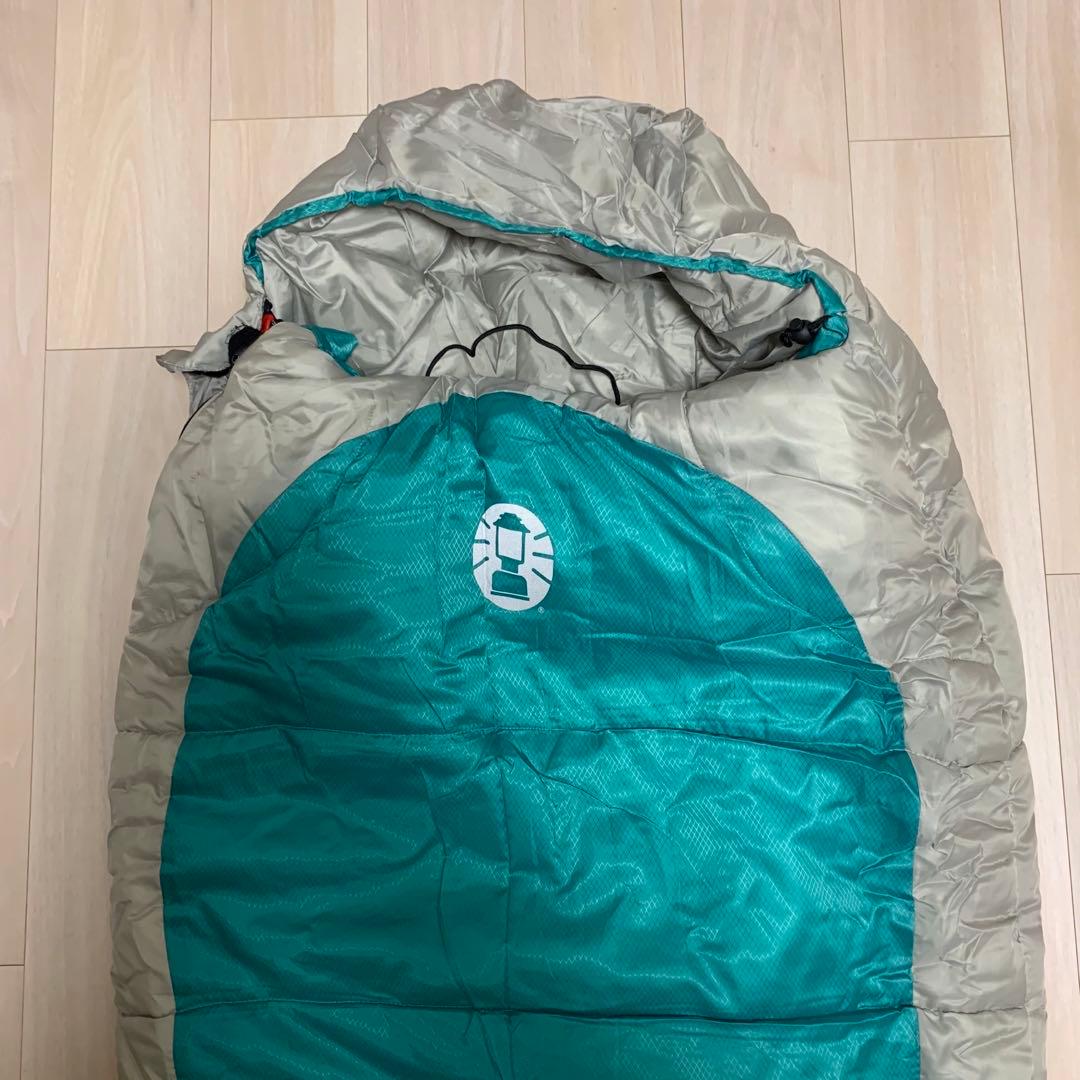 美品　コールマン エクストリームウェザーマミー スリーピングバッグ 寝袋　セット