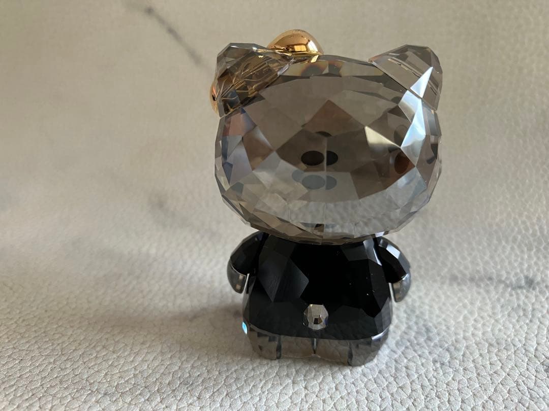 Swarovski 2012年スワロフスキーハローキティ 置物・ブラック