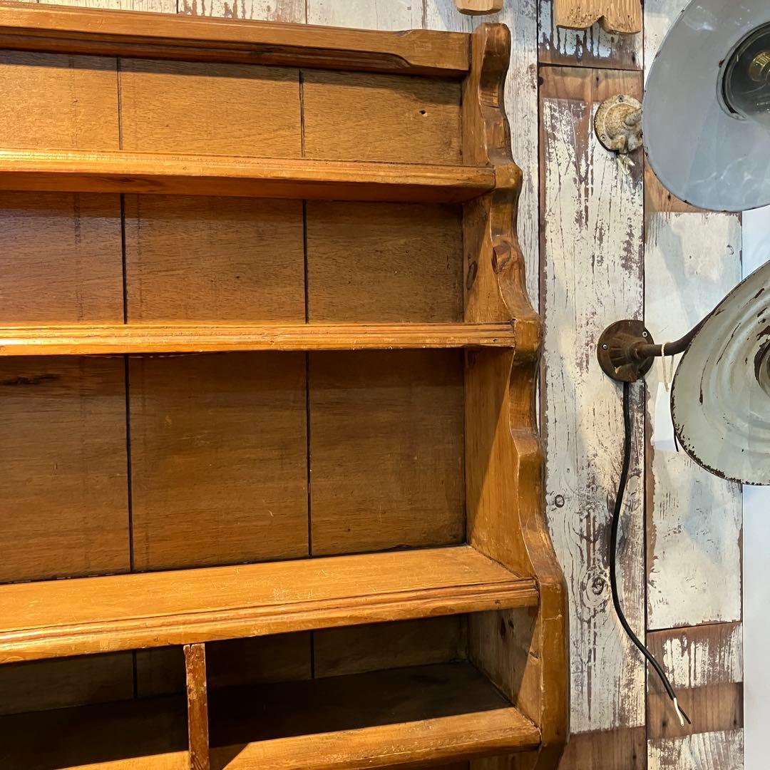 ヴィンテージ ブックシェルフ　本棚　オープン　ラック