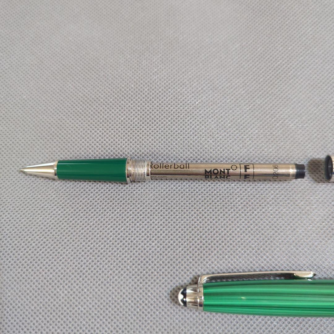 モンブラン　マイスターシュテュック　ローラーボール「ニコライI世 マラカイト」