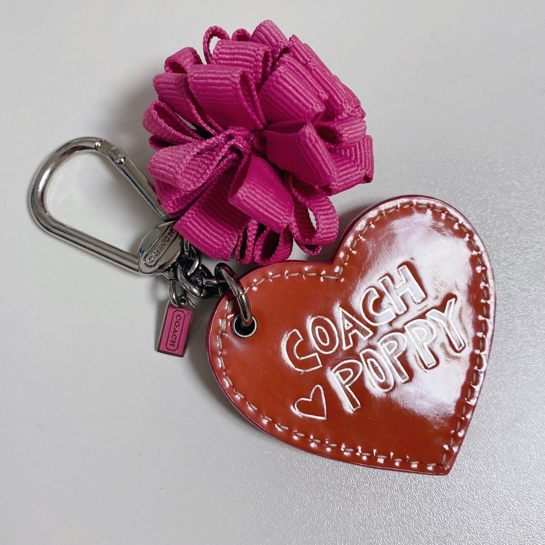 【レア！】COACHコーチ★キーホルダー★バッグチャーム★ポピーちゃんpoppy