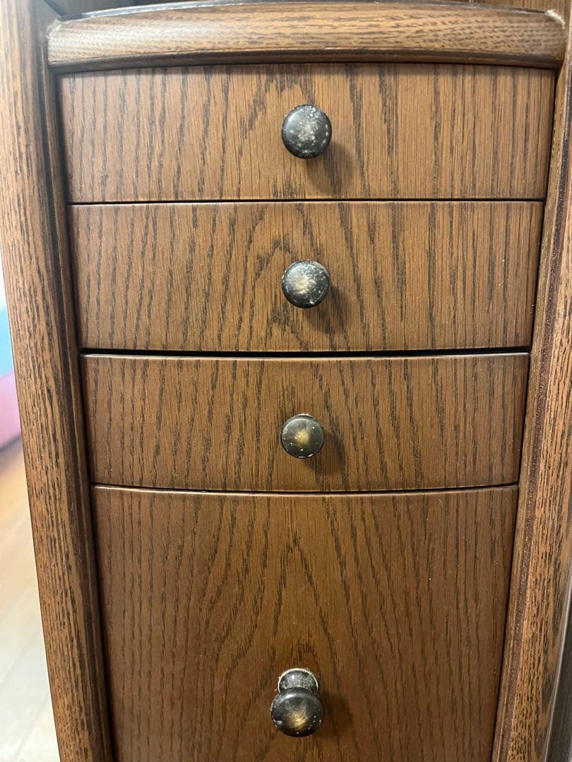 ドレッサー 姿見ドレッサー ヴィンテージドレッサー 木製 レトロ婚礼家具