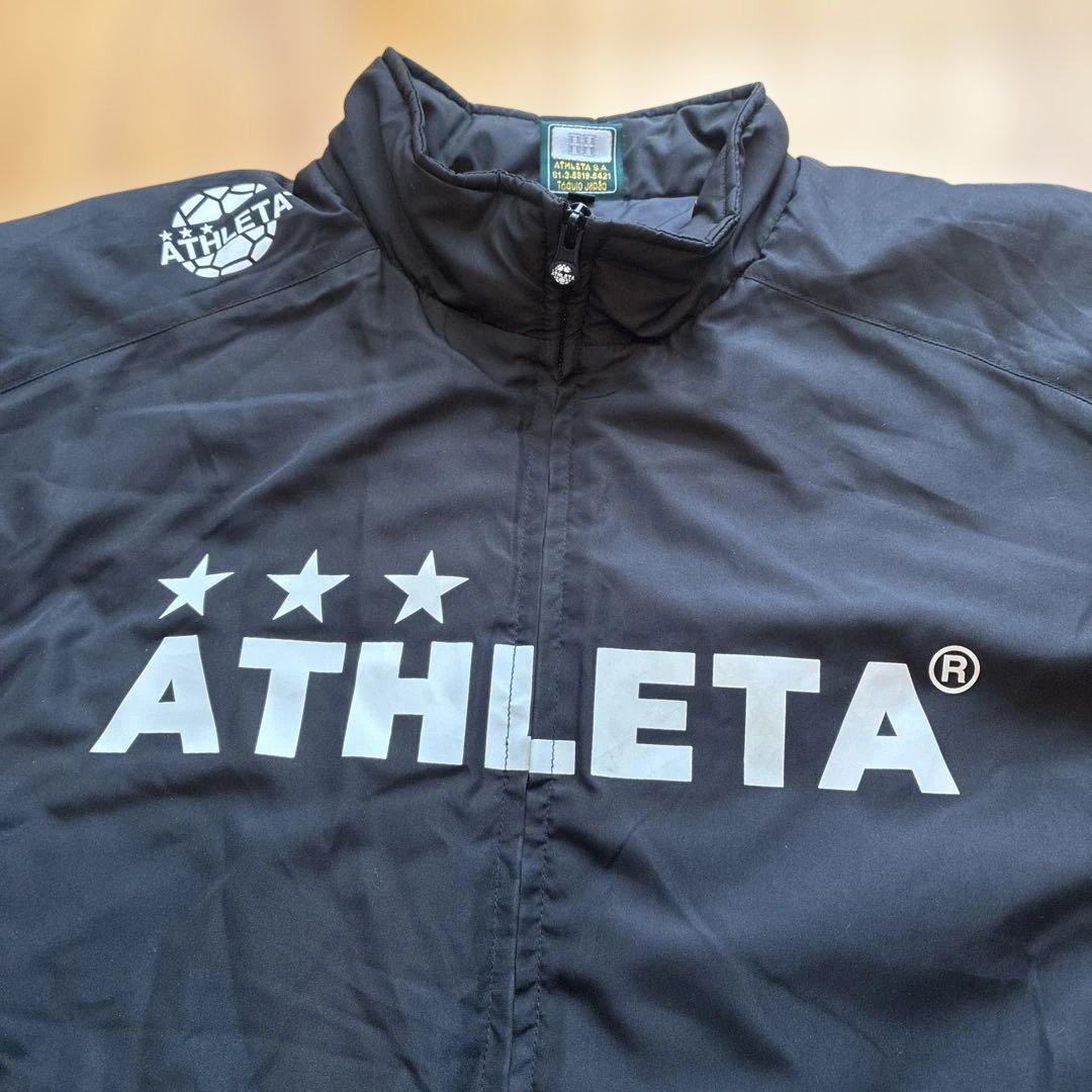 アスレタ ATHLETA ウインドブレーカー　中綿　上下セット 人気Lサイズ