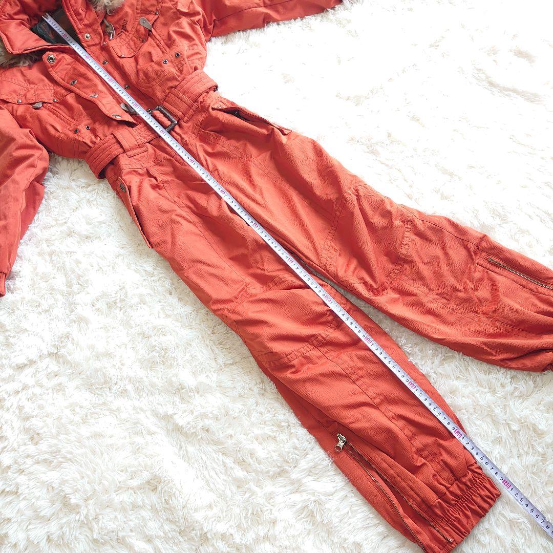 クールマイヨール スキー スノーボードウェア つなぎ ベルト付き M