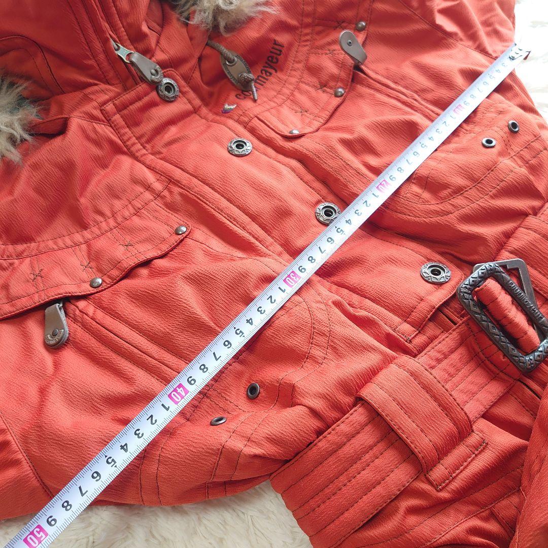 クールマイヨール スキー スノーボードウェア つなぎ ベルト付き M