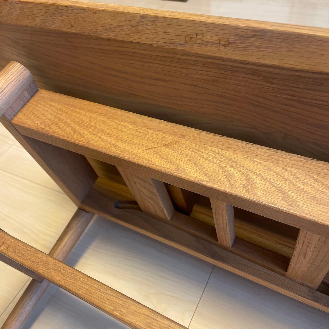 モモナチュラル ローテーブル昇降式