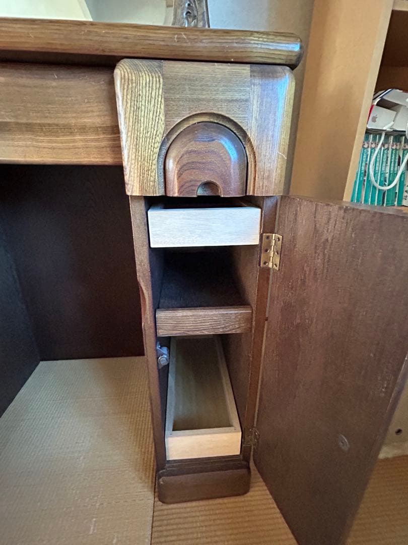 鏡台　ドレッサー　椅子付き　婚礼家具　レトロ家具　昭和レトロ　日本製