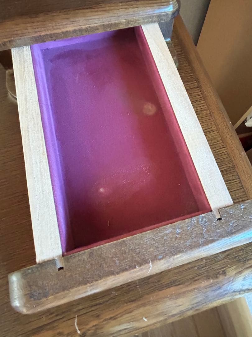 鏡台　ドレッサー　椅子付き　婚礼家具　レトロ家具　昭和レトロ　日本製