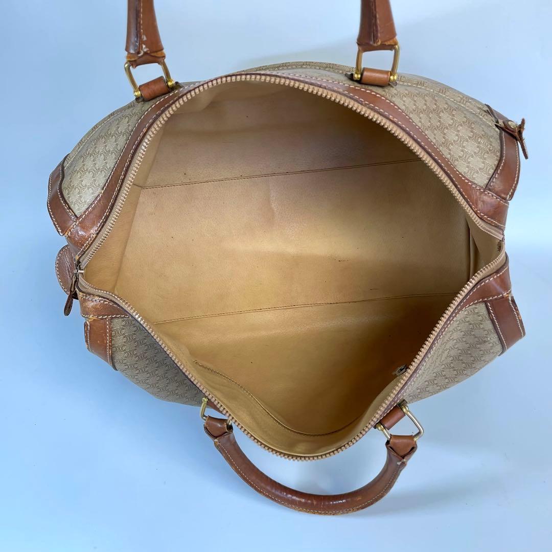 CELINE セリーヌ ボストンバッグ トリオンフ柄 PVC ユニセックス