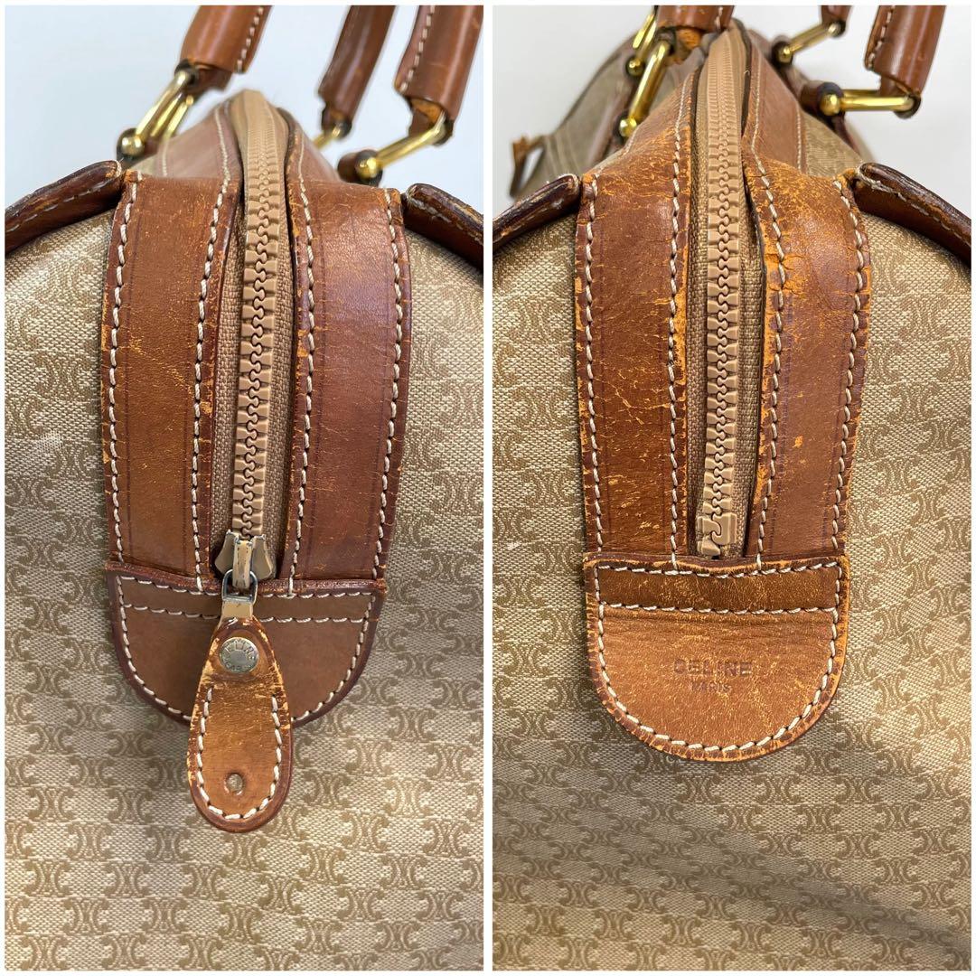 CELINE セリーヌ ボストンバッグ トリオンフ柄 PVC ユニセックス