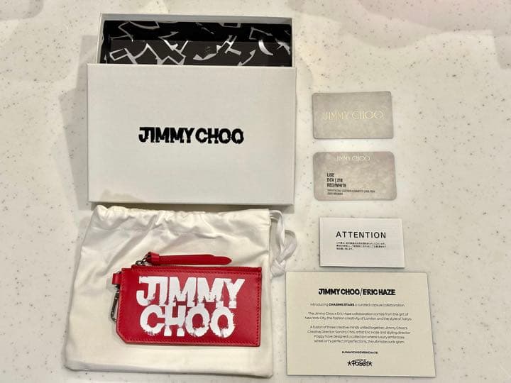 限定【JIMMY CHOO】ERIC HAZE CURATED BY POGGY
