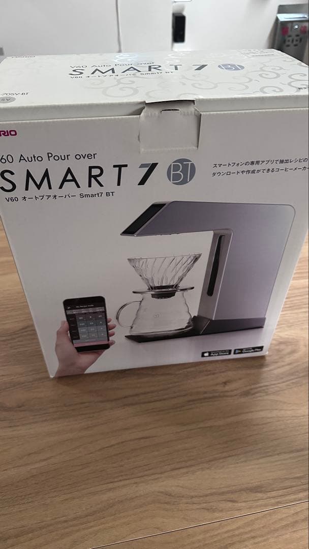 生産終了品　ハリオ スマートセブンV60オートプアオーバーEVS-70SV-BT