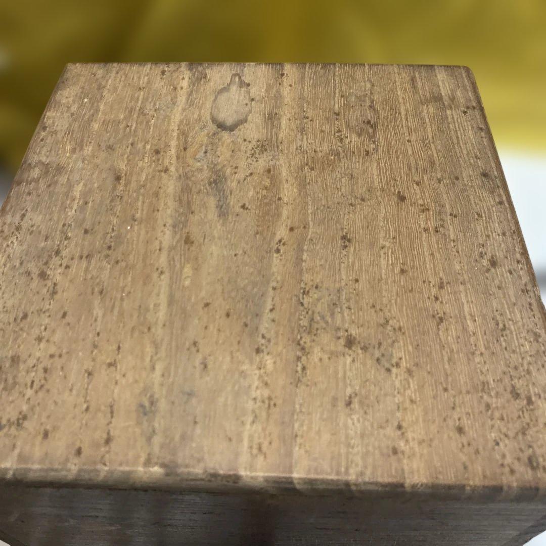 盃洗台　盃洗鶴と花模様