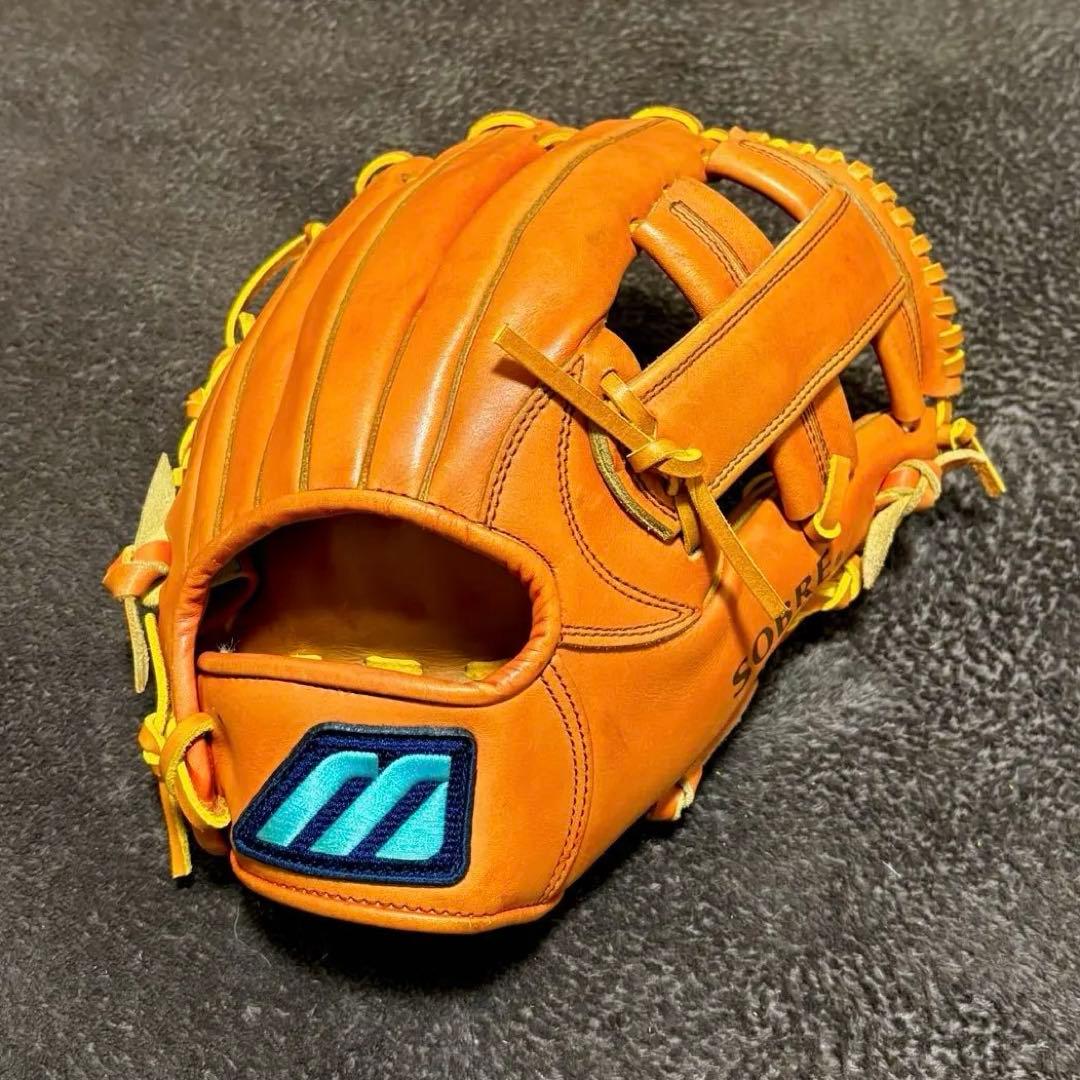 ミズノ ビューリーグ 初期モデル SOBRE 軟式 内野用グラブ Mラベル
