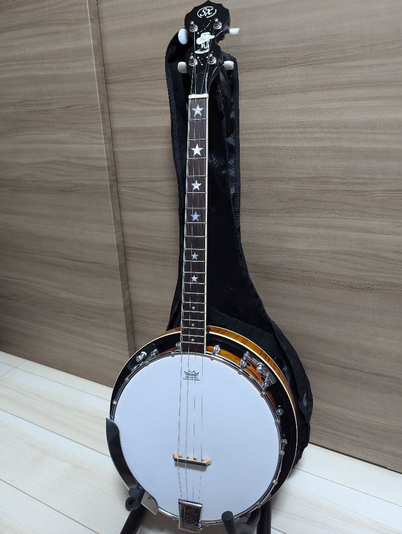 ほぼ未使用 SX BJ454VS テナーバンジョー ケース付き