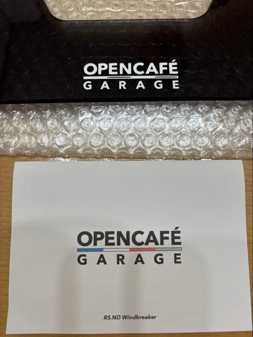 OPENCAFE GARAGE ウインドブロッカー【ショウトアンテナプレゼント】