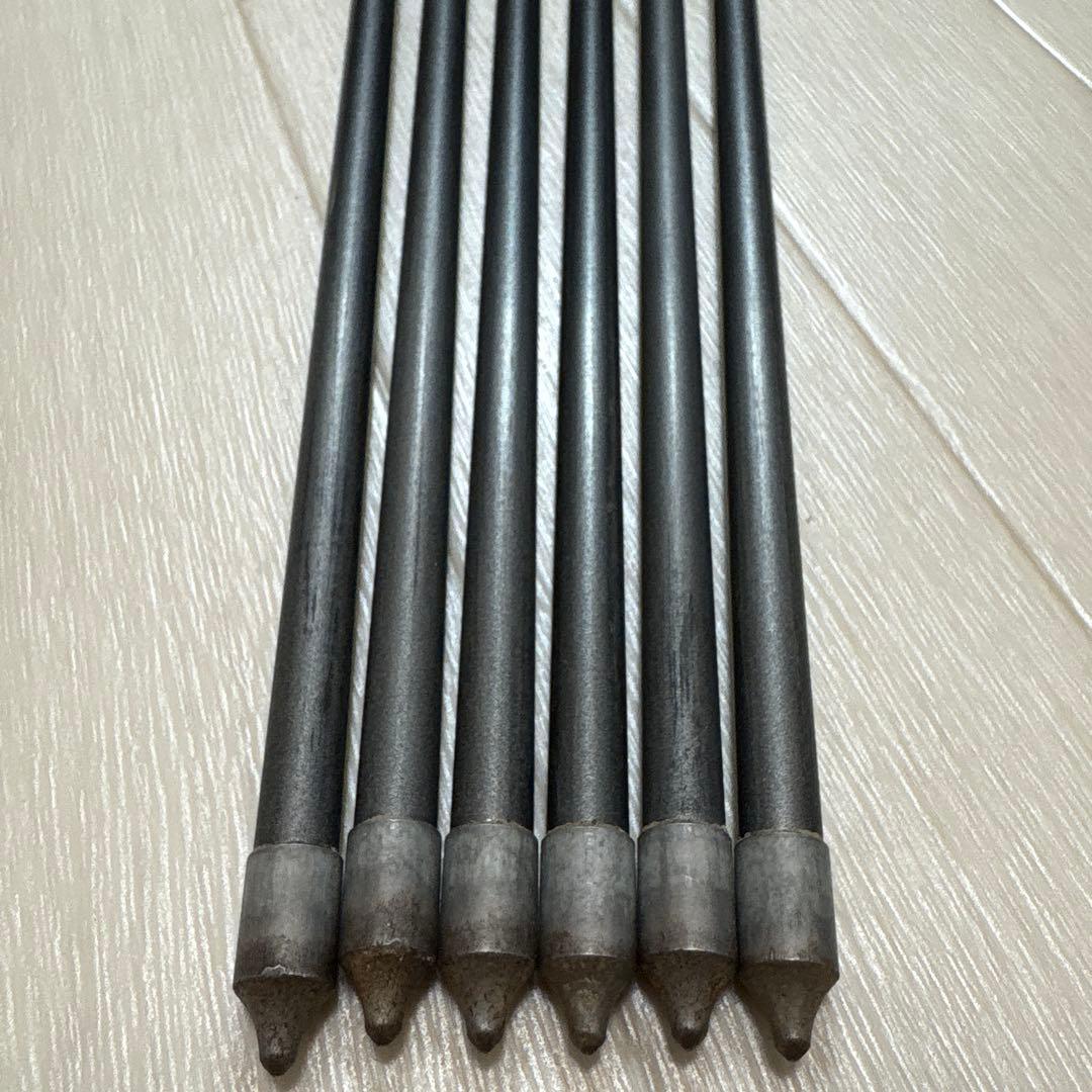 弓道 MIZUNO ミズノ SST 80-24BM カーボン矢 6本セット 廃盤