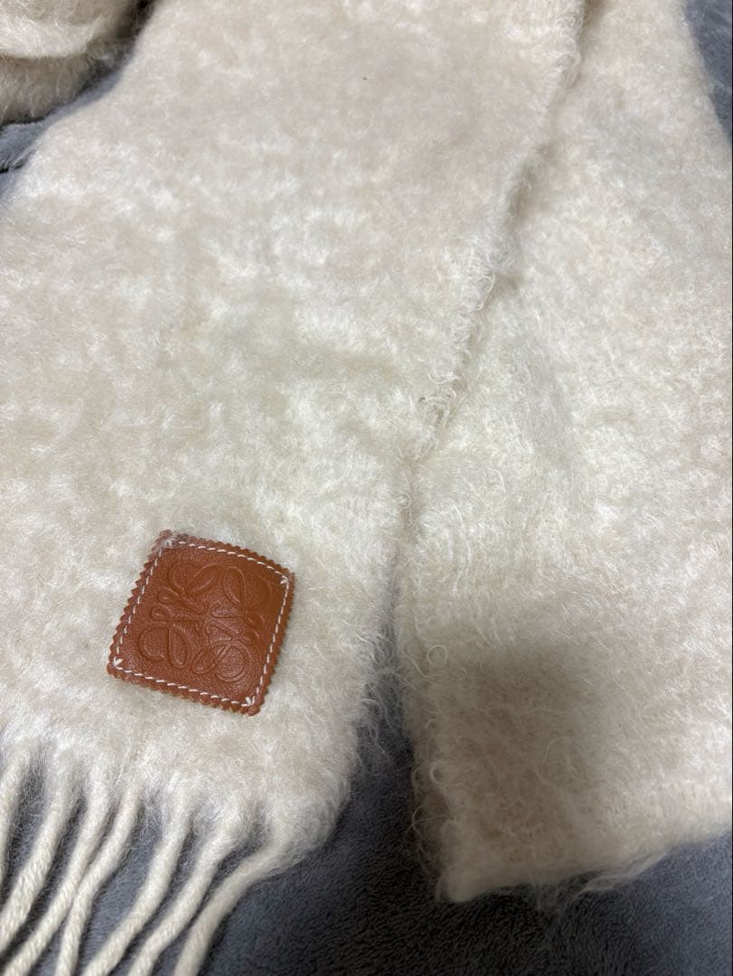 LOEWE モヘアウールブレンド マフラー