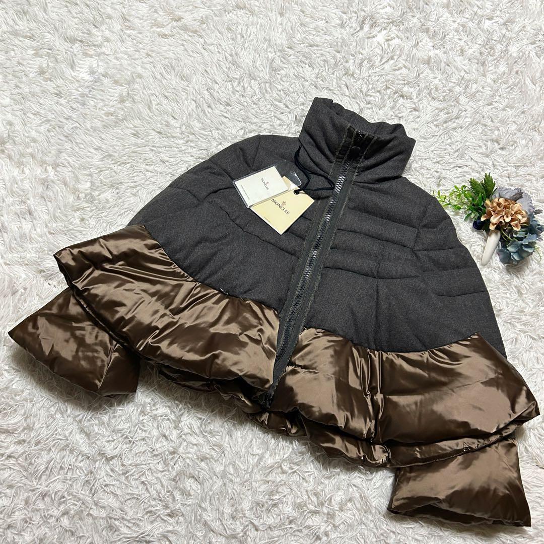 【美品】モンクレール×サカイ Sacai コラボ ワッペン ダウンジャケット