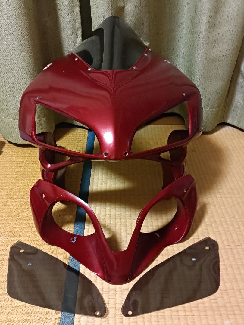 ns-1 cbr1000rr風 アッパーカウル スモークカバー付き